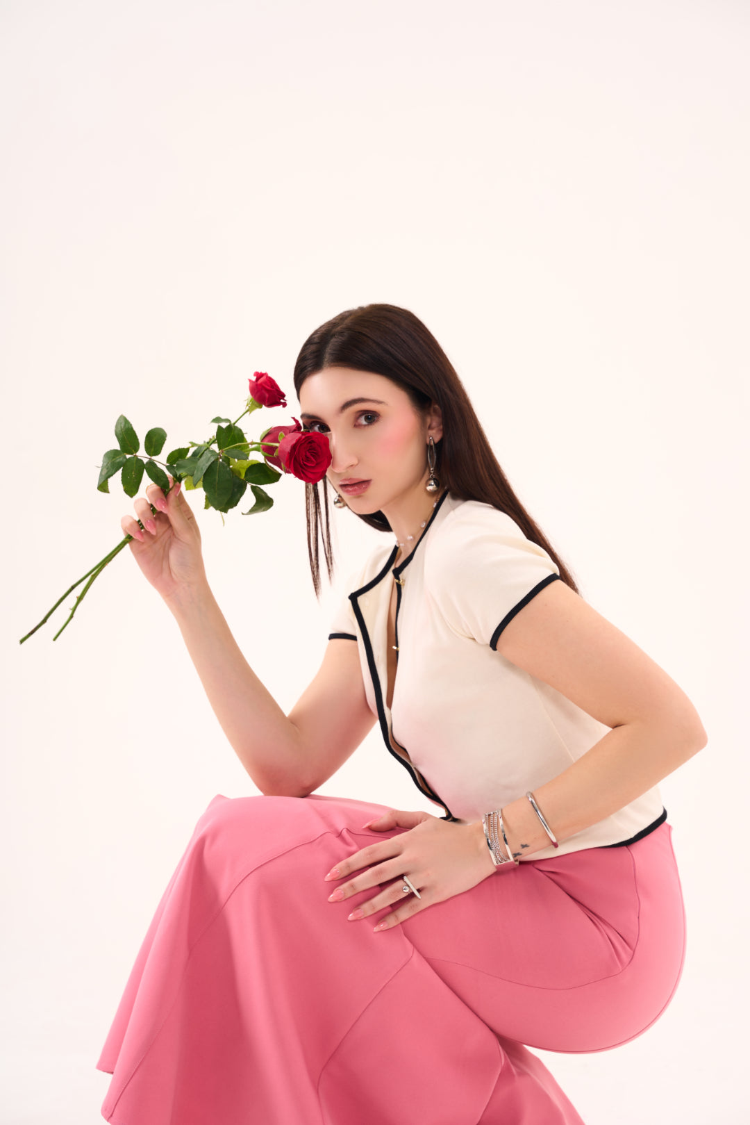 Blush Aura Mermaid Skirt