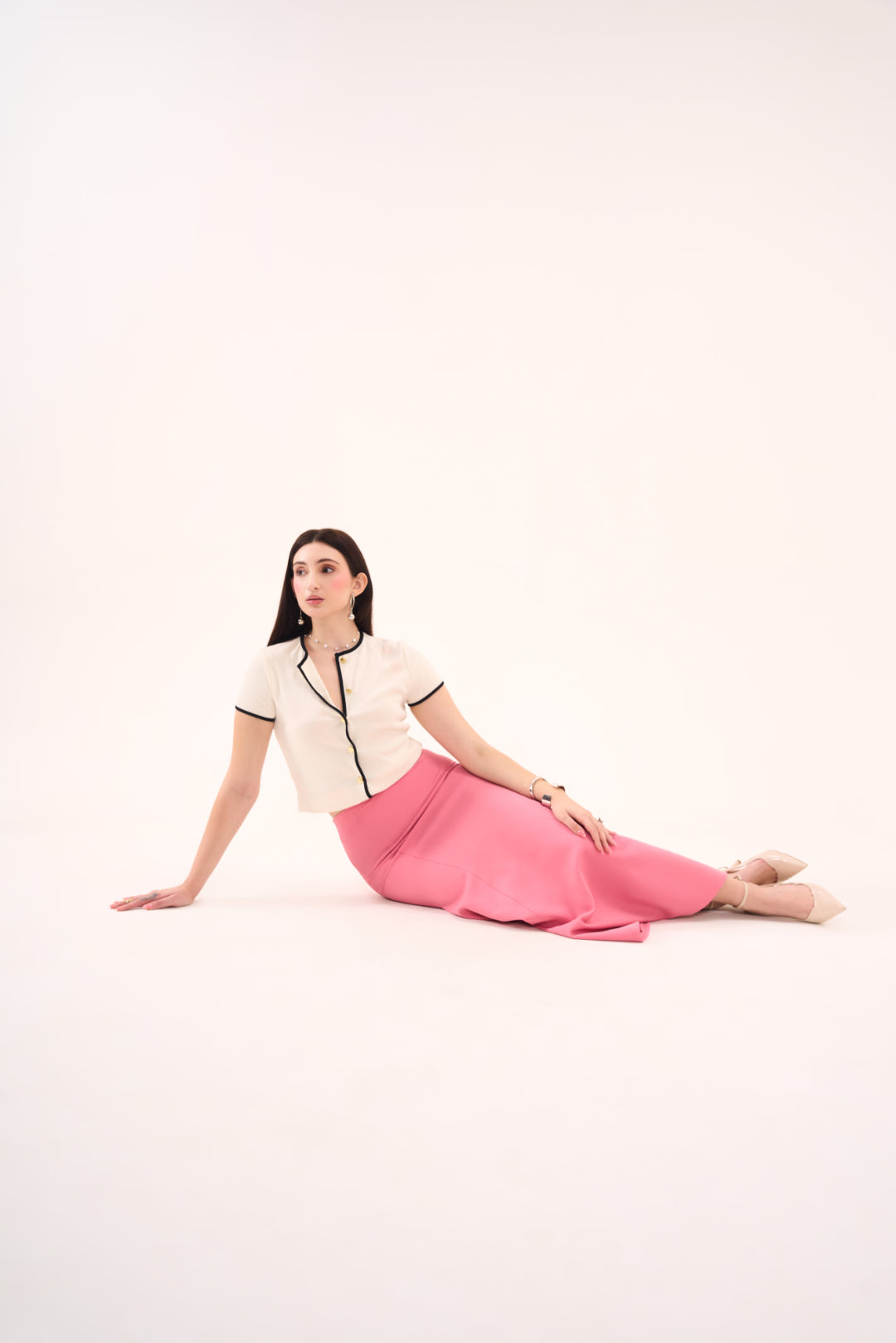 Blush Aura Mermaid Skirt