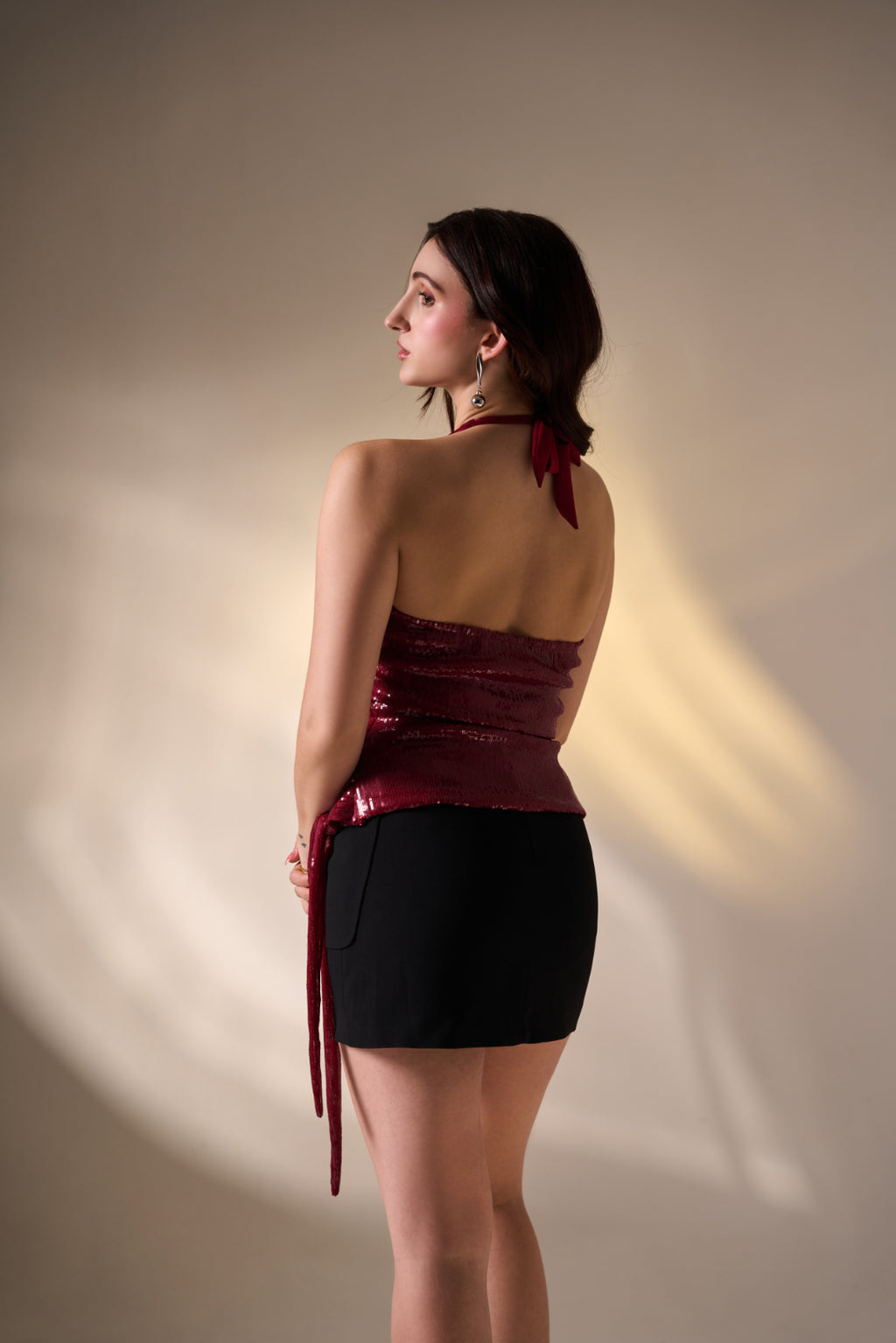 Scarlet Siren Halter Top