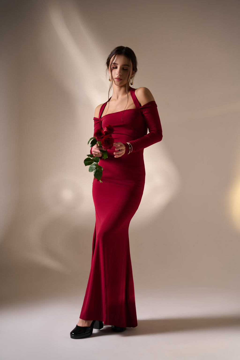 Ruby Off - Shoulder Maxi