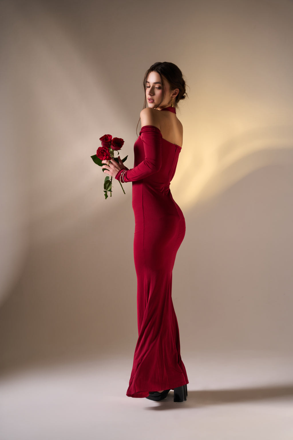 Ruby Off - Shoulder Maxi