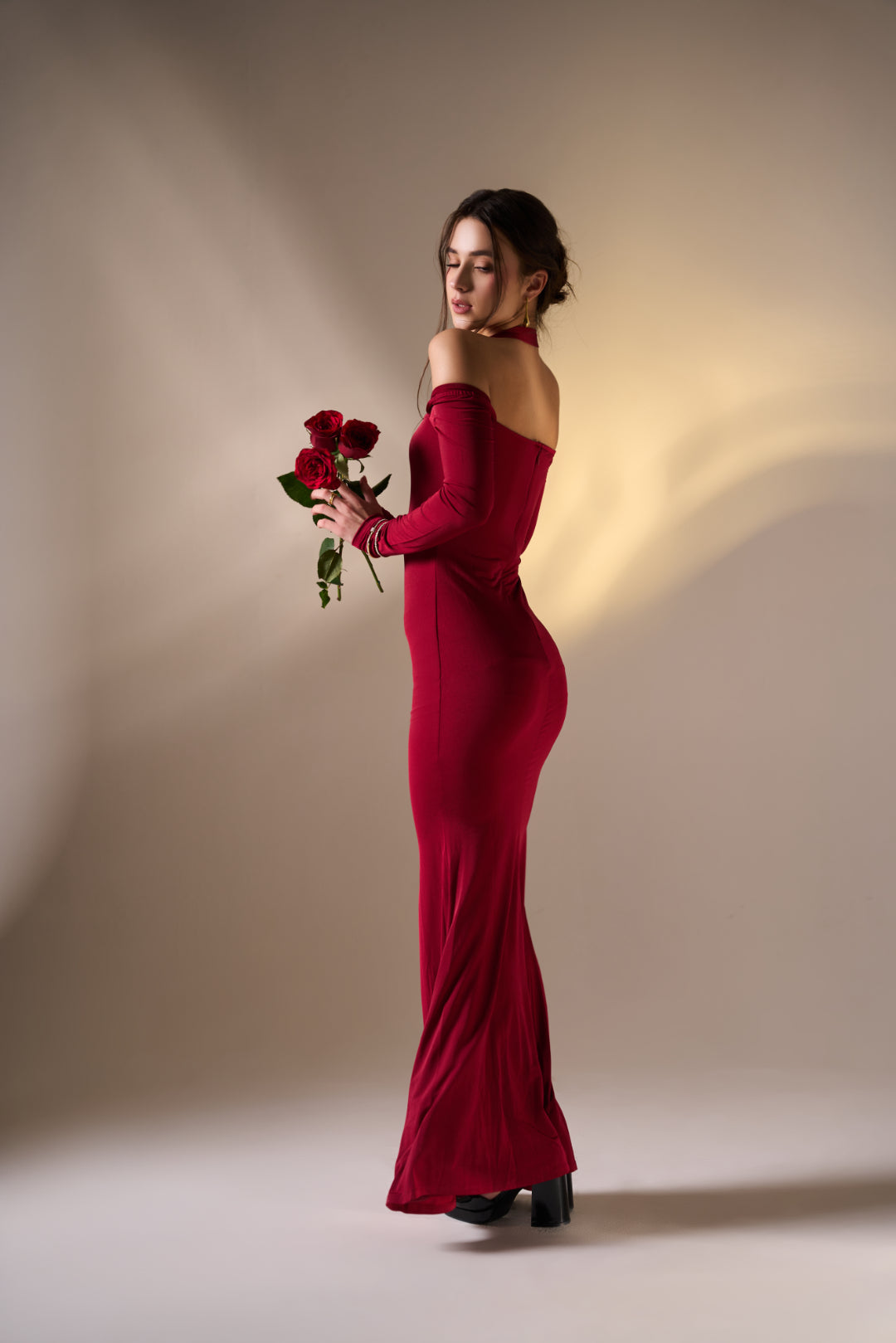 Ruby Off - Shoulder Maxi