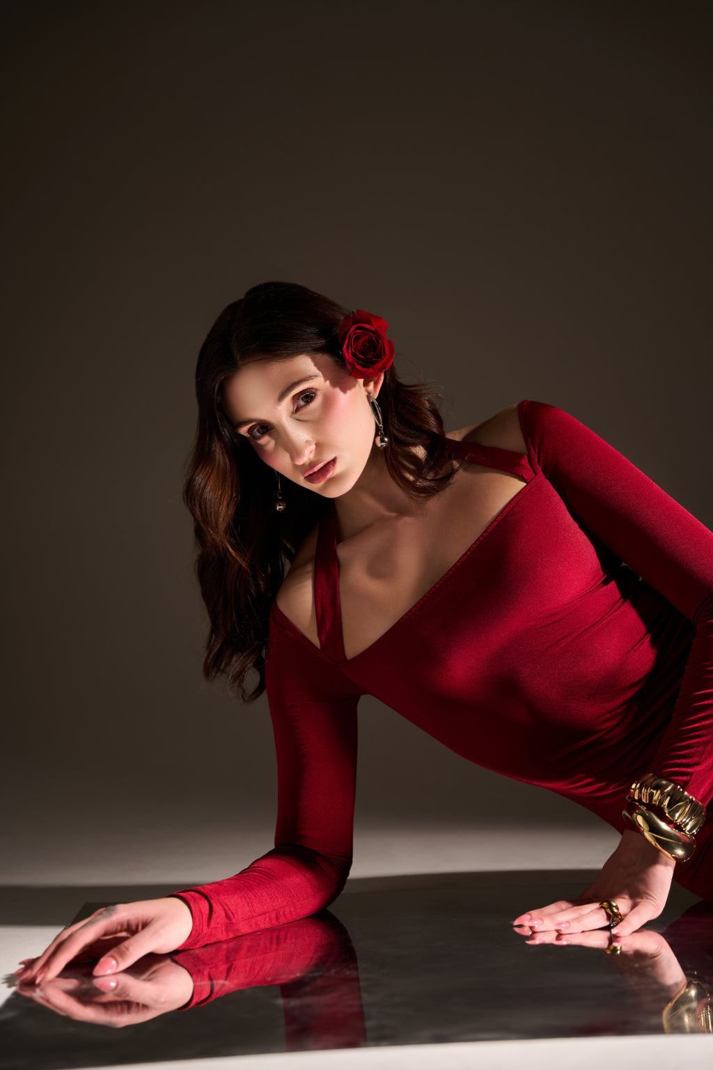 Ruby Off - Shoulder Maxi