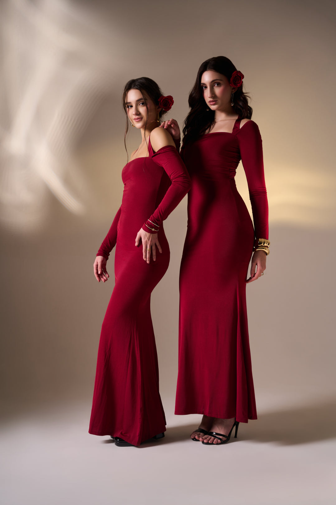 Ruby Off - Shoulder Maxi